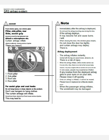 mazda mx-30 2024-2025 owners manual in english